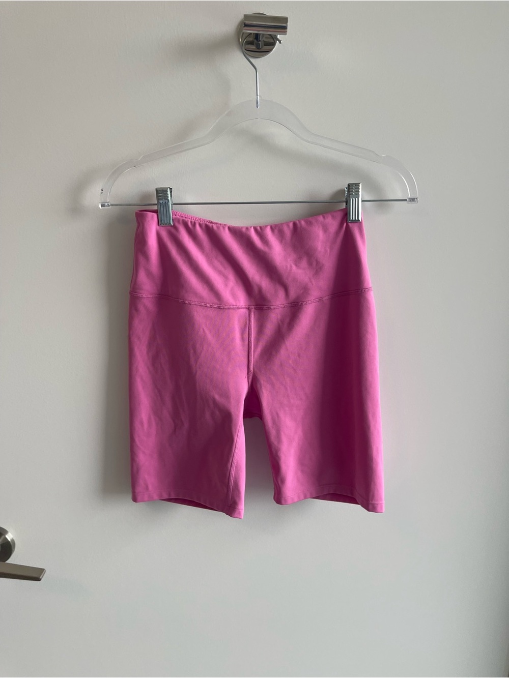 Varley Pink High-Rise Women’s Bike Shorts